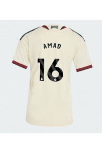 Manchester United Amad Diallo #16 Fotballdrakt Tredje Klær Dame 2026-27 Korte ermer